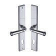 Heritage Brass Door Furniture Satin Chrome / Multi Point Lock Set / 92mm c/c Heritage Brass - Multi-Point Door Handle Lever Lock Colonial RH Design Satin Chro
