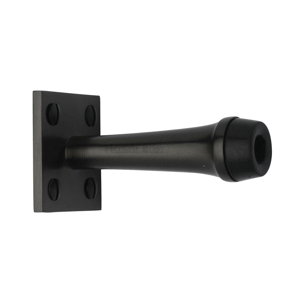 Heritage Brass Door Furniture Matt Bronze / Projection Door Stop Heritage Brass - Wall Mounted Door Stop 3" Matt Bronze Finish