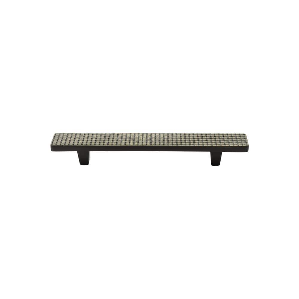 Heritage Brass Cabinet Hardware Aged Brass / Cabinet Pull Handles / 96mm c/c Heritage Brass - Weave Cabinet Pull Handle 96mm Aged Brass Finish