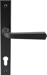 High quality image of Mila Heritage Multi-Point Locking Door Handle Heritage Black | Sku. cb702000 | available to order from Trade Door Handles in Kendal.