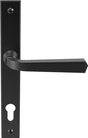 High quality image of Mila Heritage Multi-Point Locking Door Handle Heritage Black | Sku. cb702000 | available to order from Trade Door Handles in Kendal.
