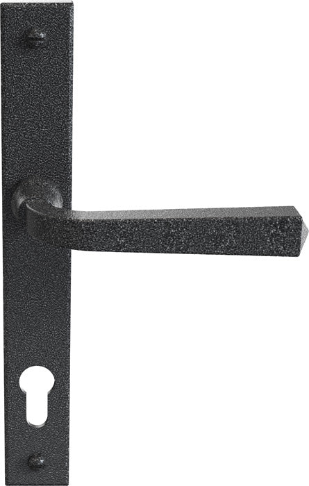 High quality image of Mila Heritage Multi-Point Locking Door Handle Heritage Pewter | Sku. cb702001 | available to order from Trade Door Handles in Kendal.