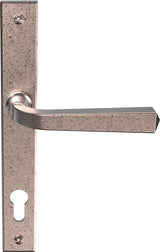 High quality image of Mila Heritage Multi-Point Locking Door Handle Pewter Patina | Sku. cb702007 | available to order from Trade Door Handles in Kendal.