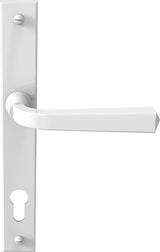 High quality image of Mila Heritage Multi-Point Locking Door Handle White | Sku. cb702003 | available to order from Trade Door Handles in Kendal.