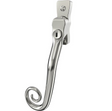 High quality image of Mila Heritage Monkey Tail Casement Handle Polished Chrome Left hand | Sku. cb700133 | available to order from Trade Door Handles in Kendal.