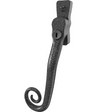 High quality image of Mila Heritage Monkey Tail Casement Handle Heritage Pewter Left hand | Sku. cb700043 | available to order from Trade Door Handles in Kendal.