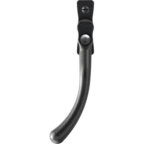 High quality image of Mila Heritage Pear Drop Casement Handle Heritage Black Left hand | Sku. cb700513 | available to order from Trade Door Handles in Kendal.