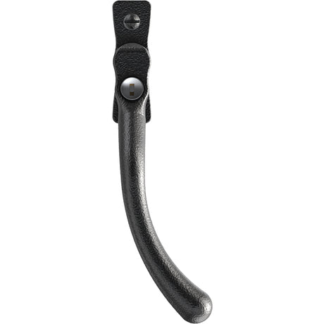 High quality image of Mila Heritage Pear Drop Casement Handle Heritage Black Right hand | Sku. cb700512 | available to order from Trade Door Handles in Kendal.