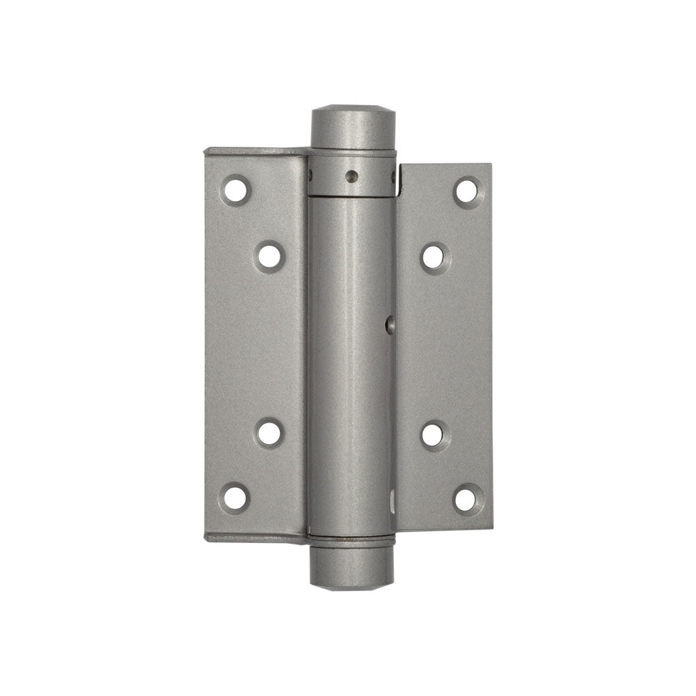 High quality image of Frelan - Single Action Steel Spring Hinges 100mm Silver Sku. HG3003-4GY