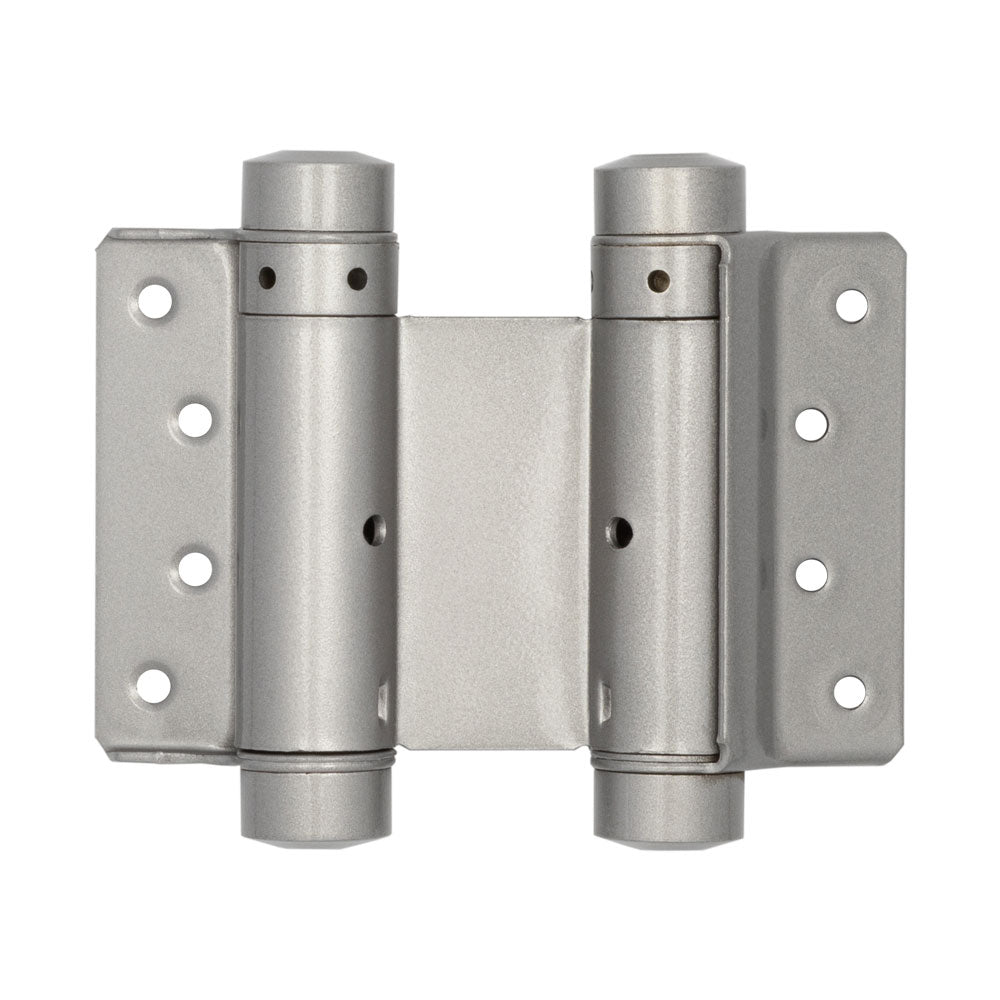 High quality image of Frelan - Double Action Steel Spring Hinges 75mm Grey Sku. HG3005-3GY