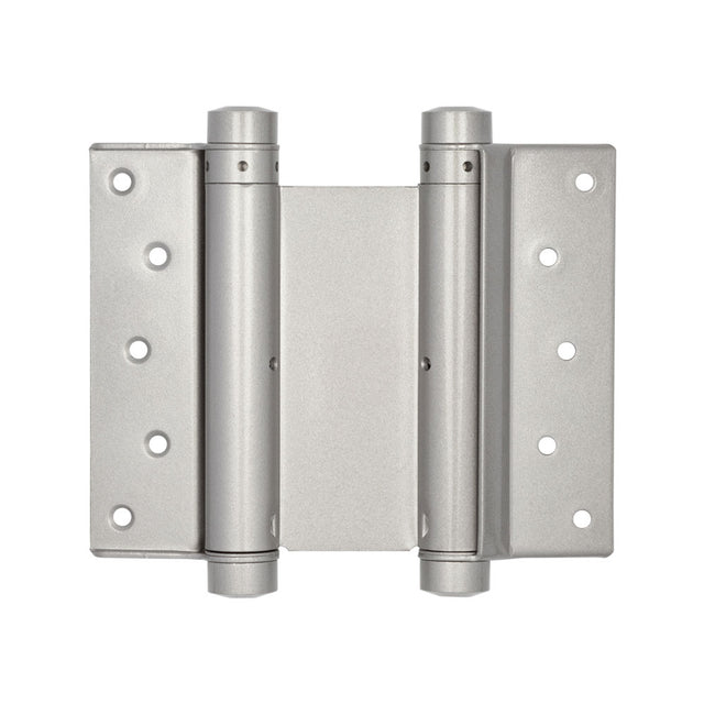 High quality image of Frelan - Double Action Steel Spring Hinges 125mm Grey Sku. HG3005-5GY