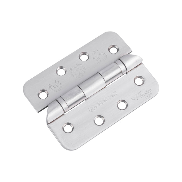 High quality image of Eurospec - Enduro Grade 13 Ball Bearing Hospital Tip Hinge Radius - SSS | Sku. hin1433ht-13sss-r | Trade Door Handles.