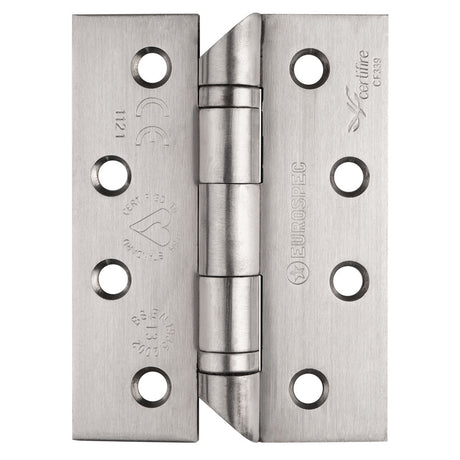 Eurospec - Enduro Grade 13 Ball Bearing Hospital Tip Hinge Square - SSS