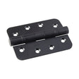 High quality image of Eurospec - Grade 13 Ball Bearing P Hinge Radius 102 x 76mm - Matt Black | Sku. hin1433p-13mb-r | Trade Door Handles.