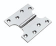 High quality image of Eurospec - Parliament Hinge 101 x 101mm - Polished Chrome | Sku. hin3424pc | Trade Door Handles.