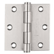 High quality image of Eurospec - Plain Hinge 76 x 76mm - SSS | Sku. hip1332sss | Trade Door Handles.