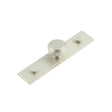 High quality image of Hoxton - Cropley Cupboard Knobs 30mm Stepped Backplate Satin Nickel Sku. HOX-1030SN-6090SN