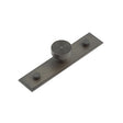 High quality image of Hoxton - Murray Cupboard Knobs 30mm Stepped Backplate Dark Bronze Sku. HOX-1130DB-6090DB