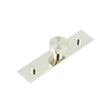 High quality image of Hoxton - Murray Cupboard Knobs 30mm Plain Backplate Polished Nickel Sku. HOX-1130PN-5090PN
