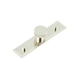 High quality image of Hoxton - Wenlock Cupboard Knobs 30mm Stepped Backplate Polished Nickel Sku. HOX-130PN-6090PN