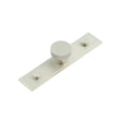High quality image of Hoxton - Wenlock Cupboard Knobs 30mm Stepped Backplate Satin Nickel Sku. HOX-130SN-6090SN
