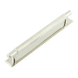 High quality image of Hoxton - Taplow Cabinet Handles 224mm Ctrs Stepped Backplate Polished Nickel Sku. HOX-2060PN-6060PN