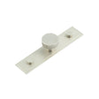 High quality image of Hoxton - Thaxted Cupboard Knobs 30mm Stepped Backplate Satin Nickel Sku. HOX-230SN-6090SN