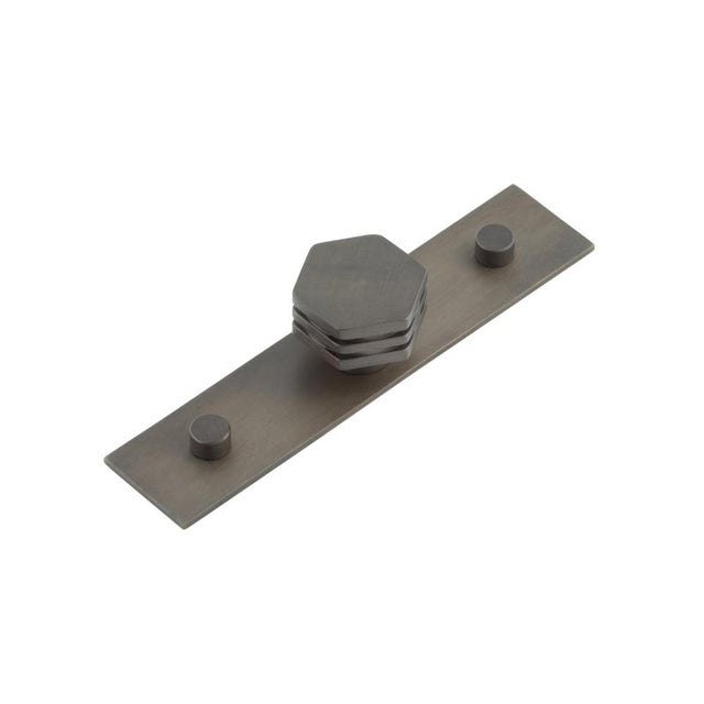 High quality image of Hoxton - Nile Cupboard Knobs 30mm Plain Dark Bronze Sku. HOX-330DB-5090DB