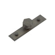 High quality image of Hoxton - Nile Cupboard Knobs 30mm Stepped Dark Bronze Sku. HOX-330DB-6090DB