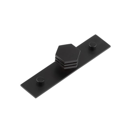 High quality image of Hoxton - Nile Cupboard Knobs 30mm Plain Matt Black Sku. HOX-330MB-5090MB