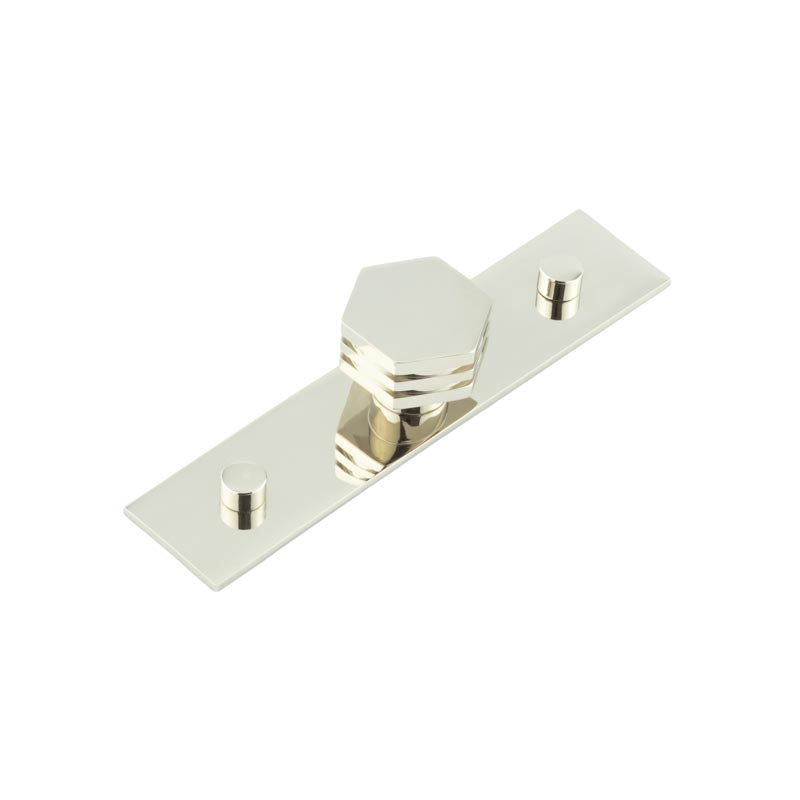 High quality image of Hoxton - Nile Cupboard Knobs 30mm Plain Polished Nickel Sku. HOX-330PN-5090PN