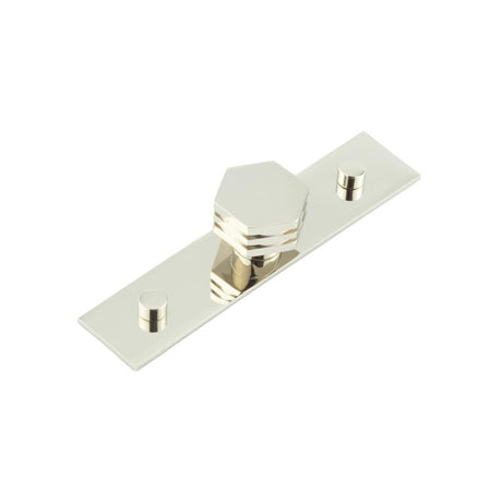 High quality image of Hoxton - Nile Cupboard Knobs 30mm Plain Polished Nickel Sku. HOX-330PN-5090PN