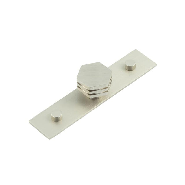 High quality image of Hoxton - Nile Cupboard Knobs 30mm Plain Satin Nickel Sku. HOX-330SN-5090SN