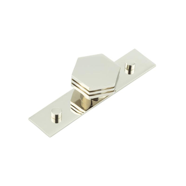High quality image of Hoxton - Nile Cupboard Knobs 40mm Plain Polished Nickel Sku. HOX-340PN-5090PN