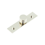 High quality image of Hoxton - Sturt Cupboard Knobs 30mm Plain Polished Nickel Sku. HOX-430PN-5090PN