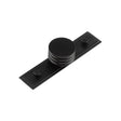 High quality image of Hoxton - Sturt Cupboard Knobs 40mm Stepped Matt Black Sku. HOX-440MB-6090MB