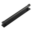 High quality image of Hoxton - Sturt Cabinet Handles 224mm Ctrs Plain Backplate Matt Black Sku. HOX-460MB-5060MB