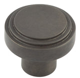High quality image of Hoxton - Cropley Cupboard Knobs 30mm Dark Bronze Sku. HOX1030DB