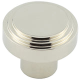 High quality image of Hoxton - Cropley Cupboard Knobs 30mm Polished Nickel Sku. HOX1030PN