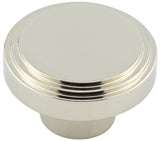 High quality image of Hoxton - Cropley Cupboard Knobs 40mm Polished Nickel Sku. HOX1040PN