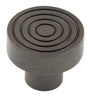 This is an image showing the Hoxton - Murray DB 30mm Cupboard Knob Reeded available to order from Trade Door Handles in Kendal