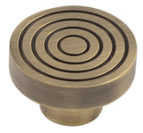 High quality image of Hoxton - Murray Cupboard Knobs 40mm Antique Brass Sku. HOX1140AB