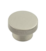 High quality image of Hoxton - Wenlock Cupboard Knobs 40mm Satin Nickel Sku. HOX140SN