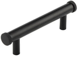 High quality image of Hoxton - Wenlock Cabinet Handles 96mm Ctrs Matt Black Sku. HOX150MB