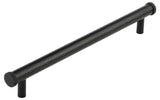 High quality image of Hoxton - Wenlock Cabinet Handles 224mm Ctrs Matt Black Sku. HOX160MB