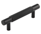 High quality image of Hoxton - Taplow Cabinet Handles 96mm Ctrs Black Sku. HOX2050MB