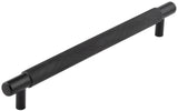 High quality image of Hoxton - Taplow Cabinet Handles 224mm Ctrs Black Sku. HOX2060MB