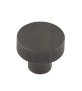 High quality image of Hoxton - Thaxted Cupboard Knobs 30mm Dark Bronze Sku. HOX230DB