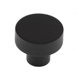 High quality image of Hoxton - Thaxted Cupboard Knobs 30mm Black Sku. HOX230MB