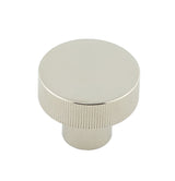 High quality image of Hoxton - Thaxted Cupboard Knobs 30mm Polished Nickel Sku. HOX230PN